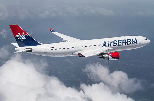Air Serbia Plane